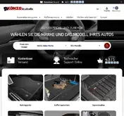 Kleine Seitenvorschau von autofussmattenkoenig.de