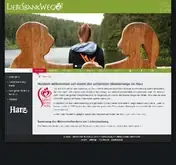 Kleine Seitenvorschau von liebesbankweg.de