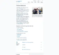 Kleine Seitenvorschau von universitaetsrat.univie.ac.at