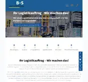 Kleine Seitenvorschau von b-slogistik.de