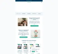 Kleine Seitenvorschau von babysense.de