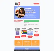Kleine Seitenvorschau von aids.at