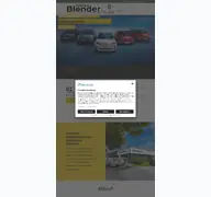 Kleine Seitenvorschau von autohaus-blender.de