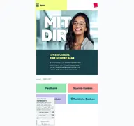 Kleine Seitenvorschau von mit-dir-verdi.de
