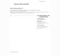 Kleine Seitenvorschau von wimmel-max.de