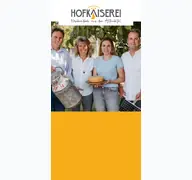 Kleine Seitenvorschau von hofkaiserei.de