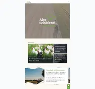 Kleine Seitenvorschau von hofladen-alte-schaeferei.de