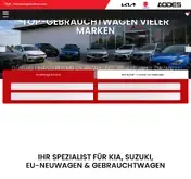 Kleine Seitenvorschau von autohaus-daub.de