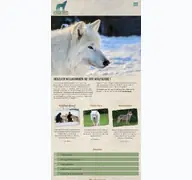 Kleine Seitenvorschau von wolfsliebe.de