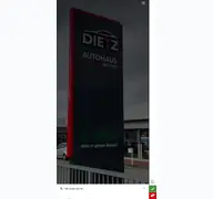 Kleine Seitenvorschau von autohaus-dietz-gmbh.de