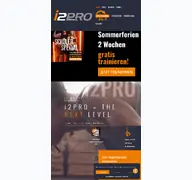 Kleine Seitenvorschau von i2pro-fitness.de