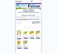 Kleine Seitenvorschau von faktor.de