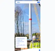 Kleine Seitenvorschau von windpark.juwi.de