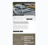 Kleine Seitenvorschau von autohaus-fulda-west.de