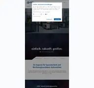Kleine Seitenvorschau von lang-technik.de