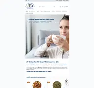 Kleine Seitenvorschau von sylter-teehaus.de