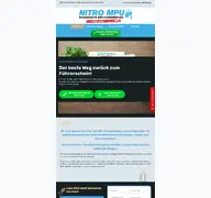 Kleine Seitenvorschau von nitro-mpu.de
