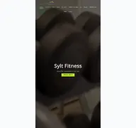 Kleine Seitenvorschau von syltfitness.de
