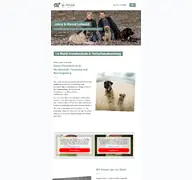 Kleine Seitenvorschau von le-waldi-hundeschule.de