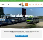 Kleine Seitenvorschau von iba-tours.de