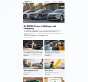Kleine Seitenvorschau von goettingen.skoda-auto.de