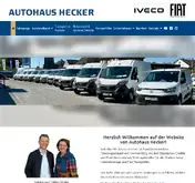 Kleine Seitenvorschau von autohaus-hecker.de