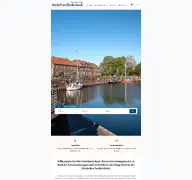 Kleine Seitenvorschau von meinfrieslandurlaub.de