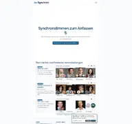 Kleine Seitenvorschau von synchronevents.de