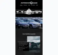 Kleine Seitenvorschau von autohaus-kisin.de