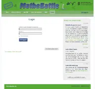Kleine Seitenvorschau von sek1.mathebattle.de