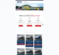 Kleine Seitenvorschau von autohaus-knieper.de