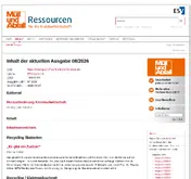 Kleine Seitenvorschau von muellundabfall.de