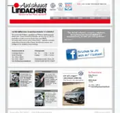 Kleine Seitenvorschau von autohaus-lindacher.de