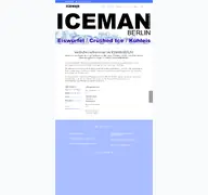 Kleine Seitenvorschau von iceman.de