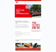 Kleine Seitenvorschau von muenz-anhaenger.de