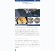 Kleine Seitenvorschau von muenzengala.de
