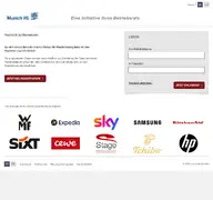 Kleine Seitenvorschau von munichre.mitarbeiterangebote.de