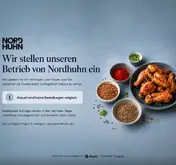 Kleine Seitenvorschau von nordhuhn.de