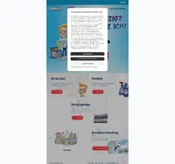 Kleine Seitenvorschau von danklorix.de