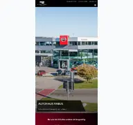 Kleine Seitenvorschau von autohaus-rabus.de