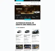 Kleine Seitenvorschau von autohaus-rakel.de