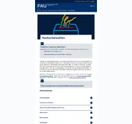 Kleine Seitenvorschau von wahlen.fau.de