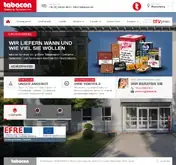 Kleine Seitenvorschau von tabacon-ronneburg.de