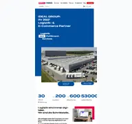 Kleine Seitenvorschau von ideal-group.de