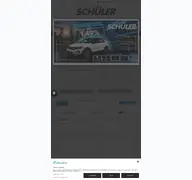 Kleine Seitenvorschau von autohaus-schueler.de