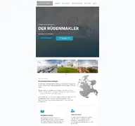 Kleine Seitenvorschau von ruegenmakler.de