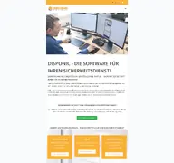 Kleine Seitenvorschau von disponic.de