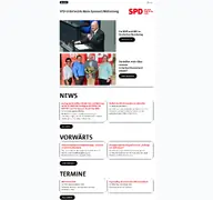 Kleine Seitenvorschau von spd-mainspessart-miltenberg.de