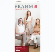 Kleine Seitenvorschau von frahm-immobilien.de