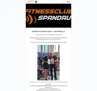 Kleine Seitenvorschau von fitnessclub-spandau.de
